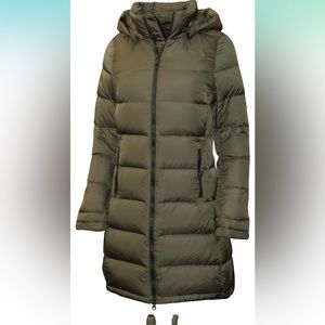 THE NORTH FACE Metropolis Parka II Green/Taupe Sz M